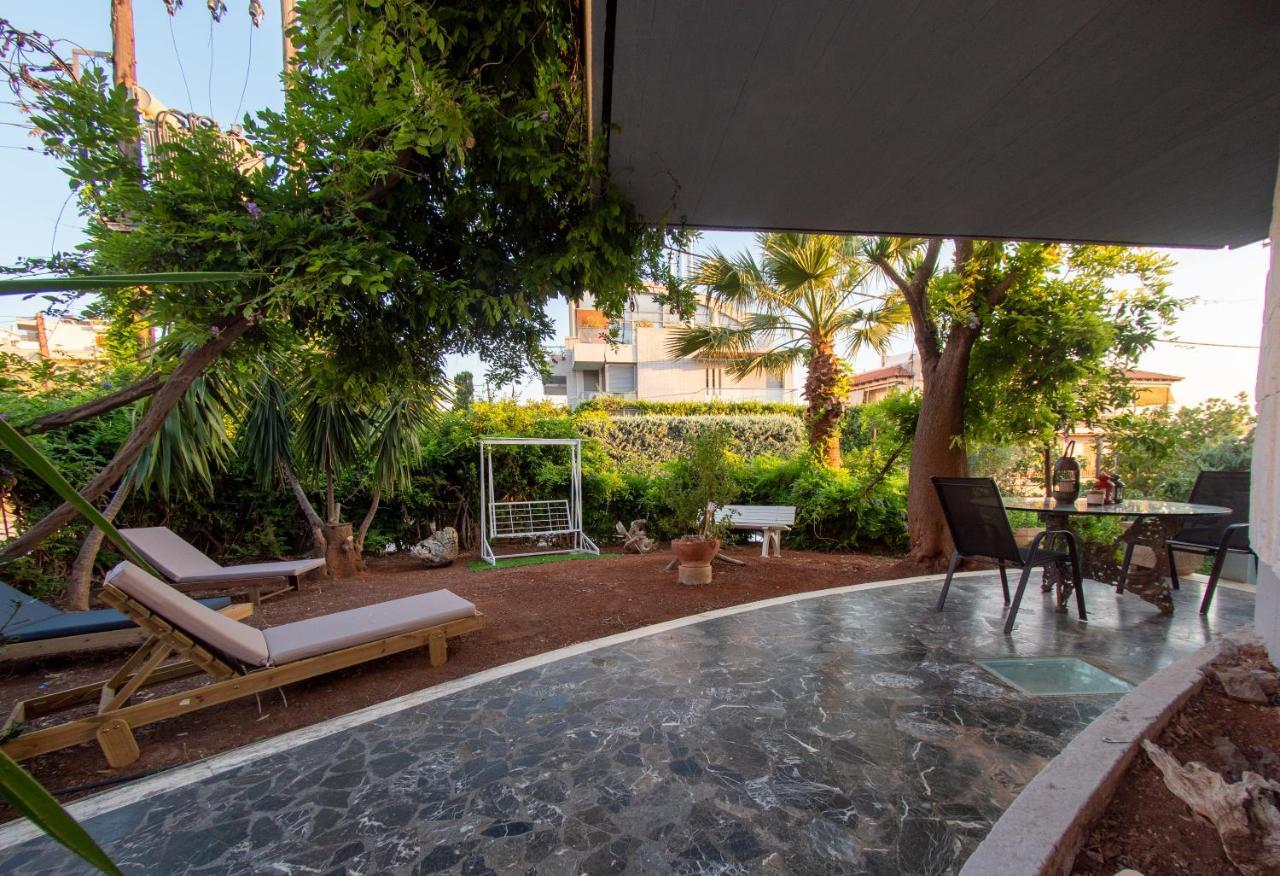 Villa Zoe Seaside Unique Villa Voula Athene Buitenkant foto