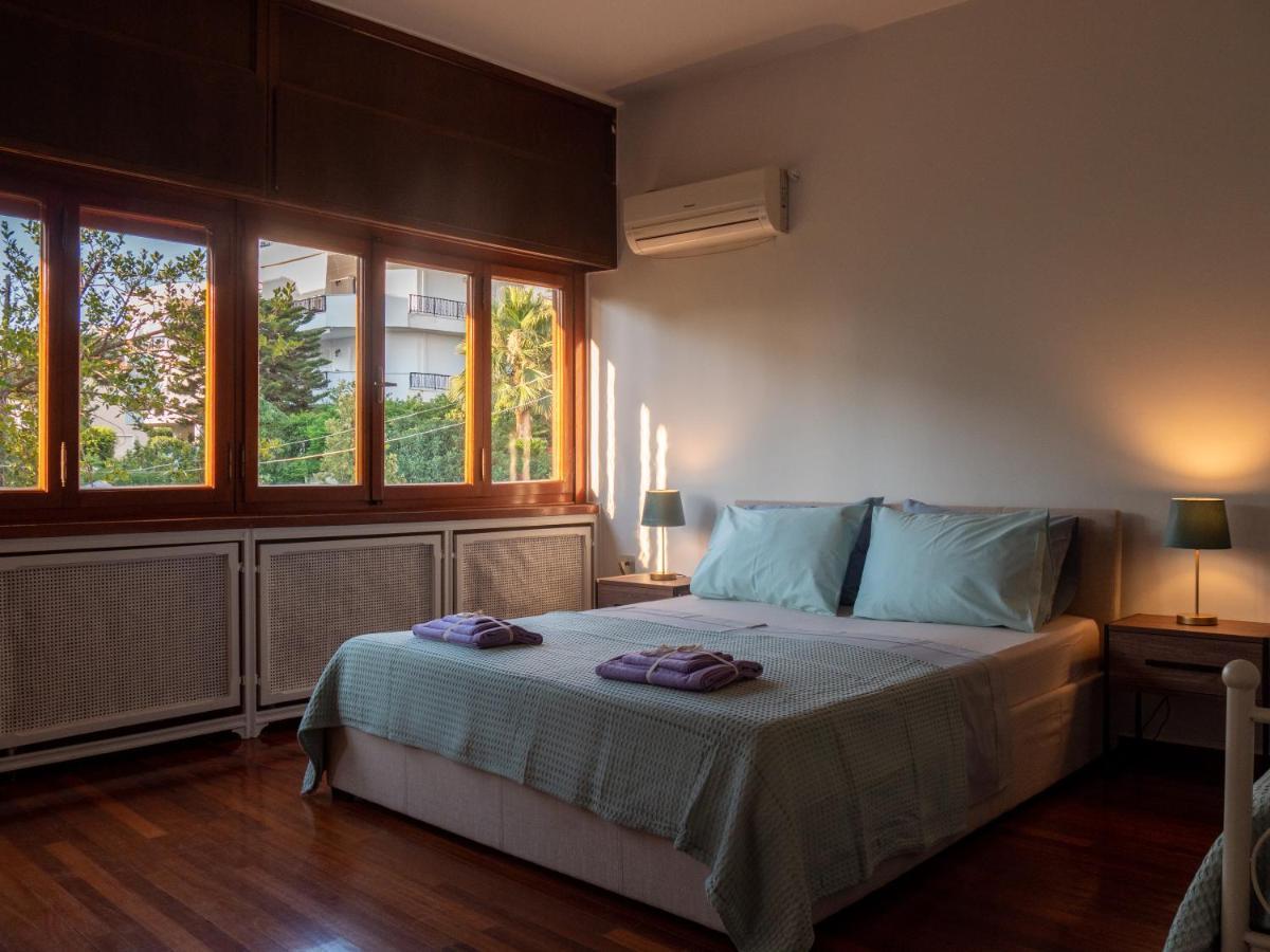 Villa Zoe Seaside Unique Villa Voula Athene Buitenkant foto